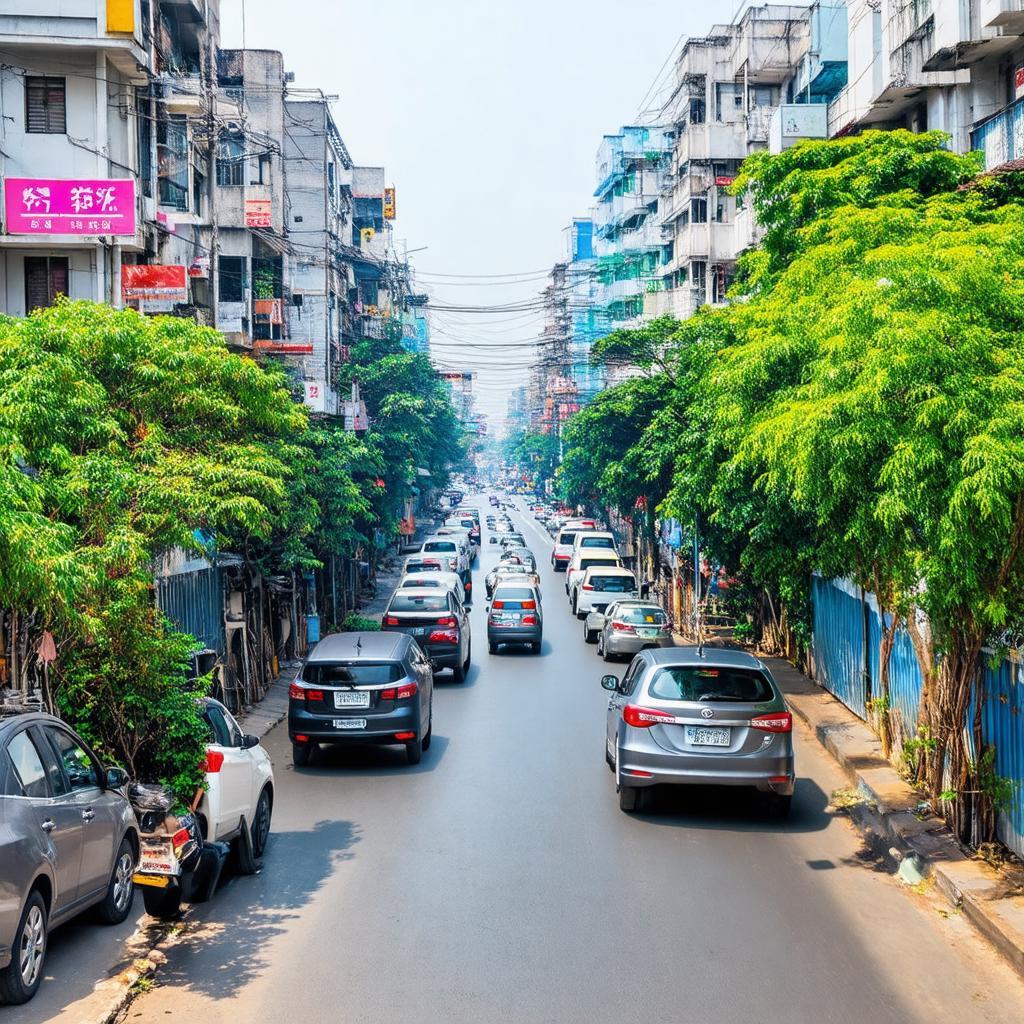 Toàn cảnh Đường Trần Não, khu vực Thảo Điền sôi động tại TP Thủ Đức